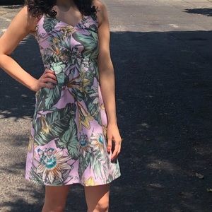 J crew floral dress
